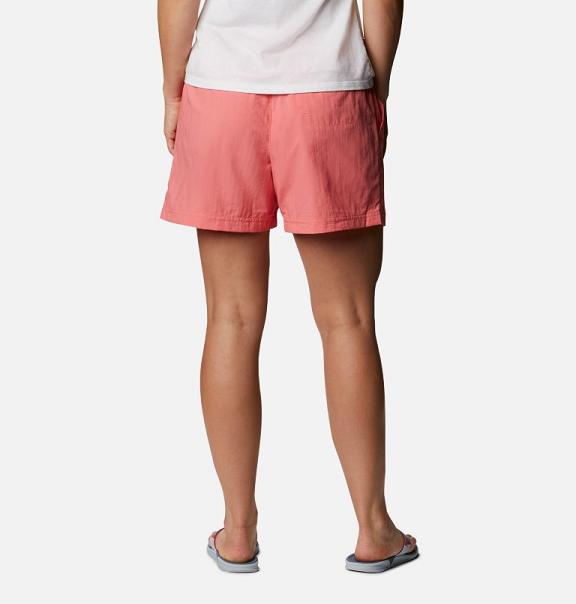 Columbia Sandy River Shorts Orange For Women's NZ4315 New Zealand